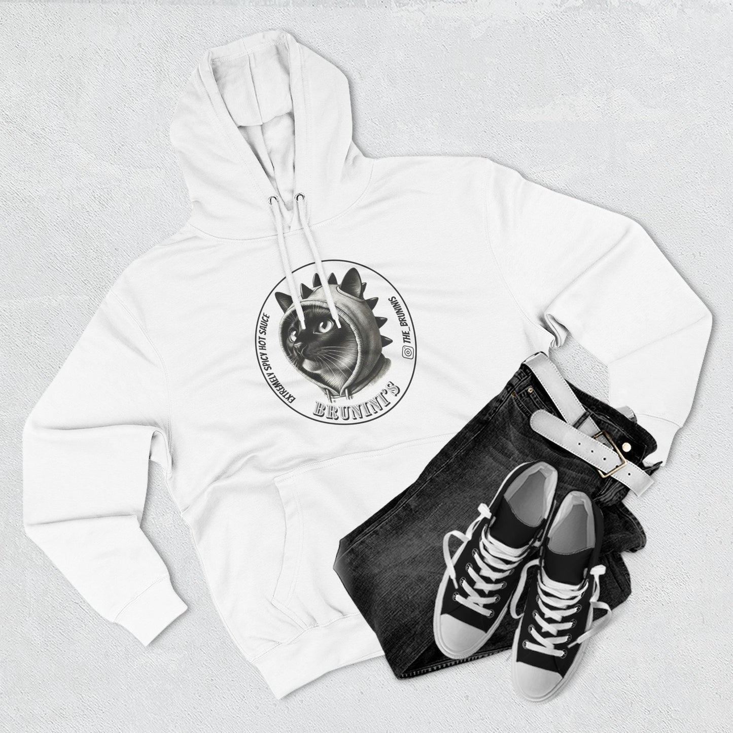 Logo Brunini's - Fleece Unisex Hoodie