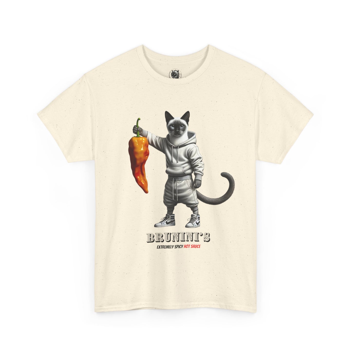Bruno with Ghost Pepper - Unisex Heavy Cotton Tee