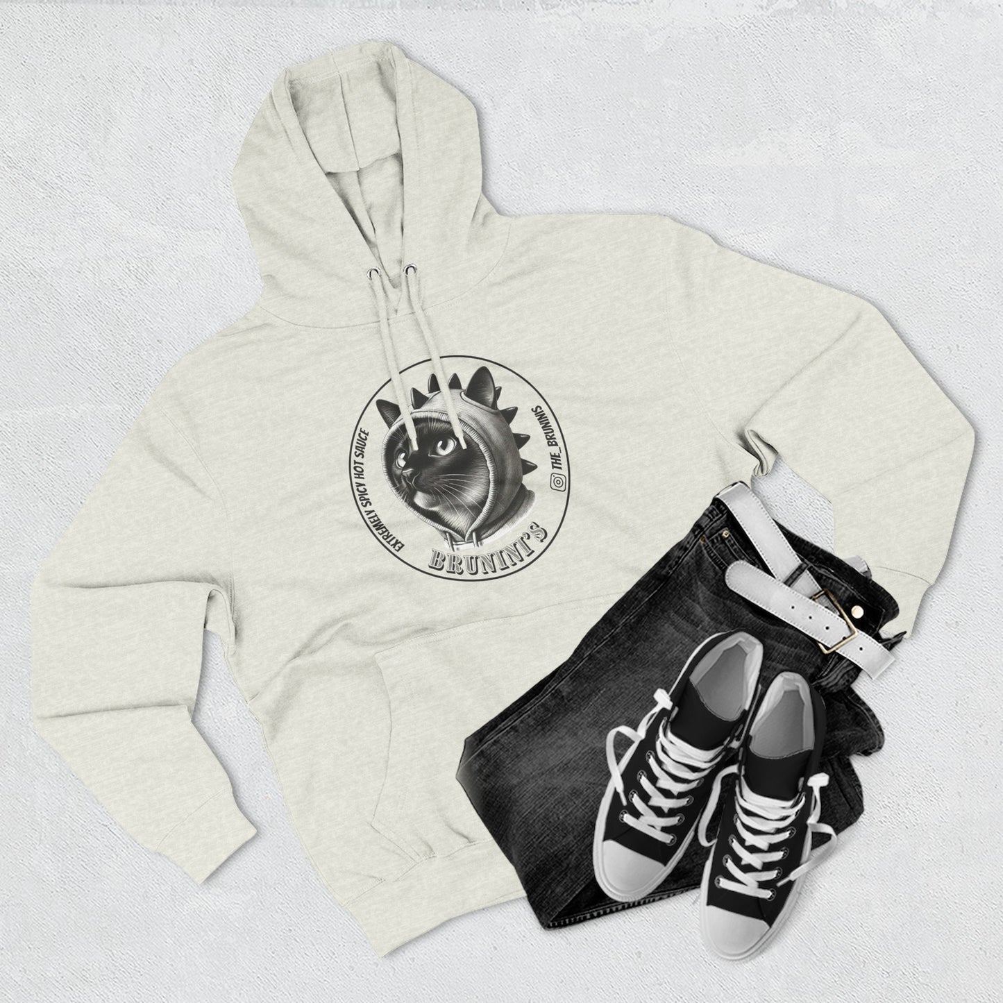 Logo Brunini's - Fleece Unisex Hoodie