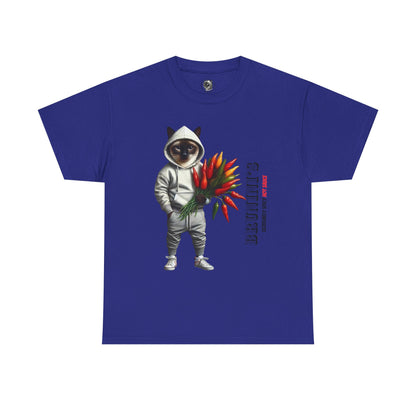 Bruno with bouquet of Peppers  - Unisex Heavy Cotton Tee