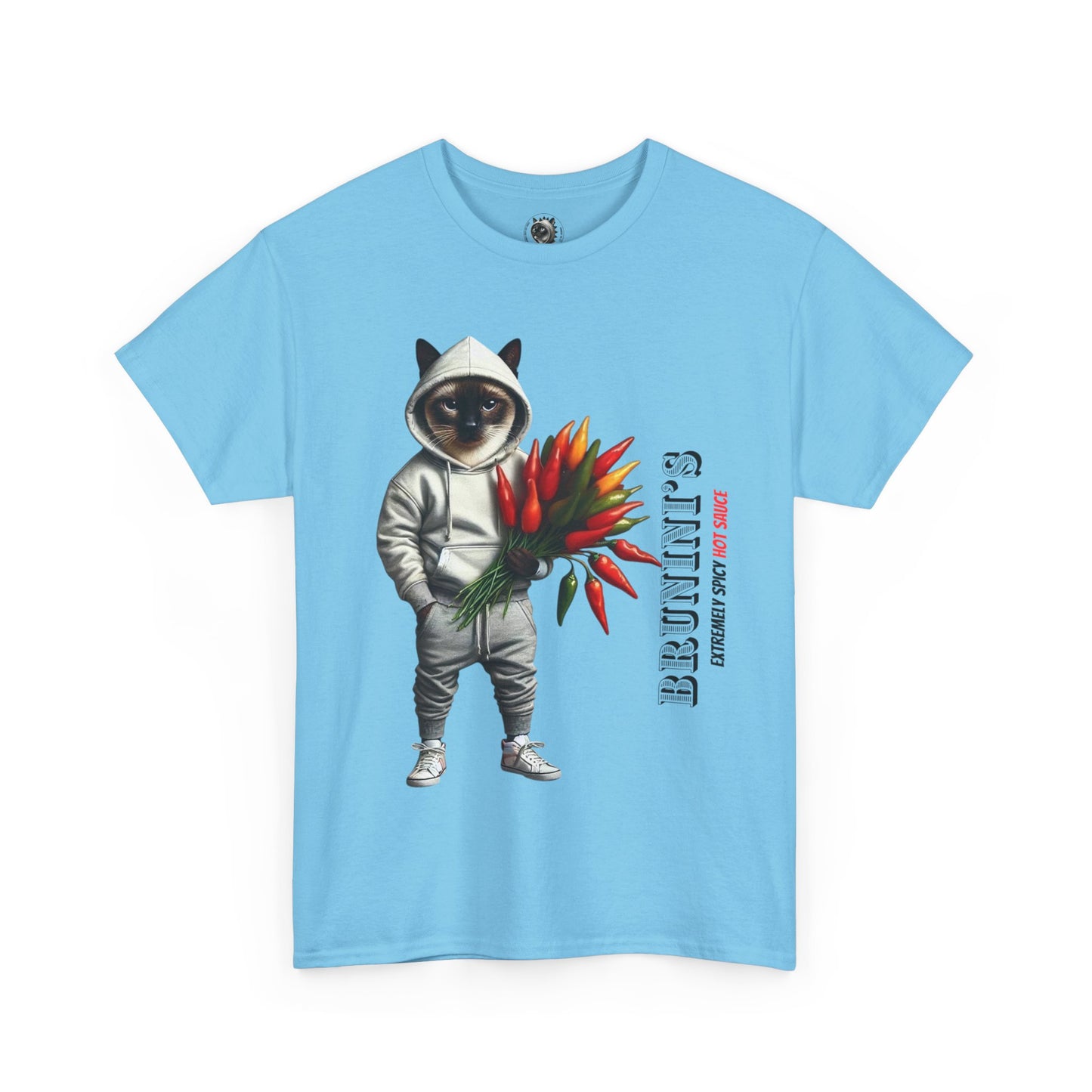 Bruno with bouquet of Peppers  - Unisex Heavy Cotton Tee