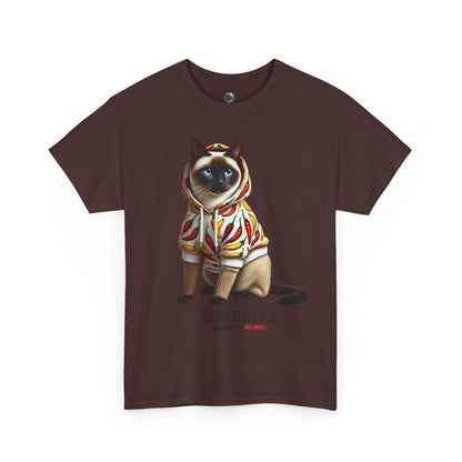Bruno wearing hoodie with Peppers - Unisex Heavy Cotton Tee