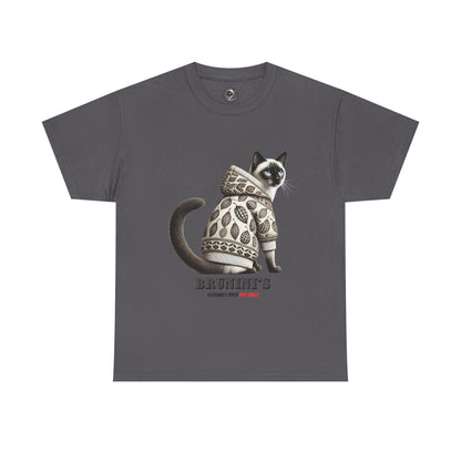Bruno wearing hoodie with Peppers - Unisex Heavy Cotton Tee