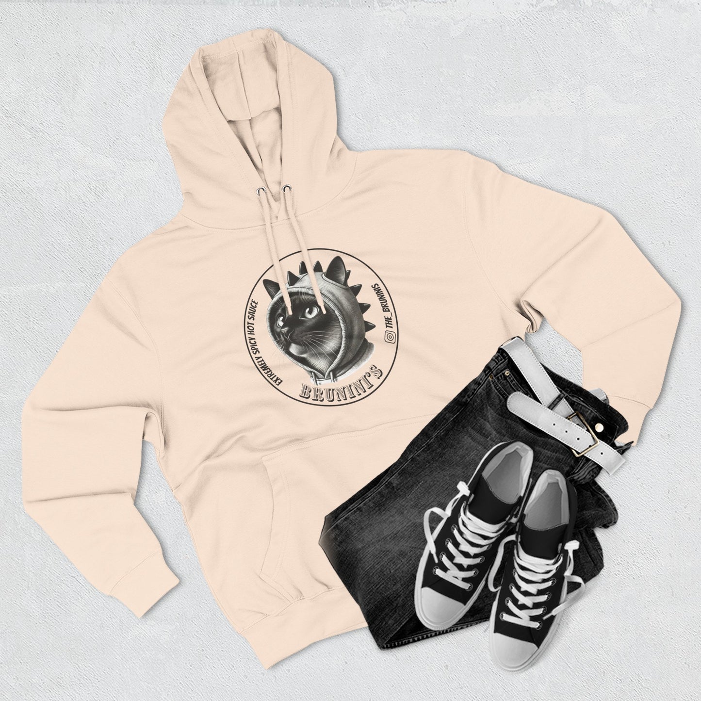 Logo Brunini's - Fleece Unisex Hoodie