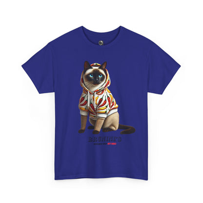 Bruno wearing hoodie with Peppers - Unisex Heavy Cotton Tee