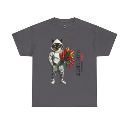 Bruno with bouquet of Peppers  - Unisex Heavy Cotton Tee