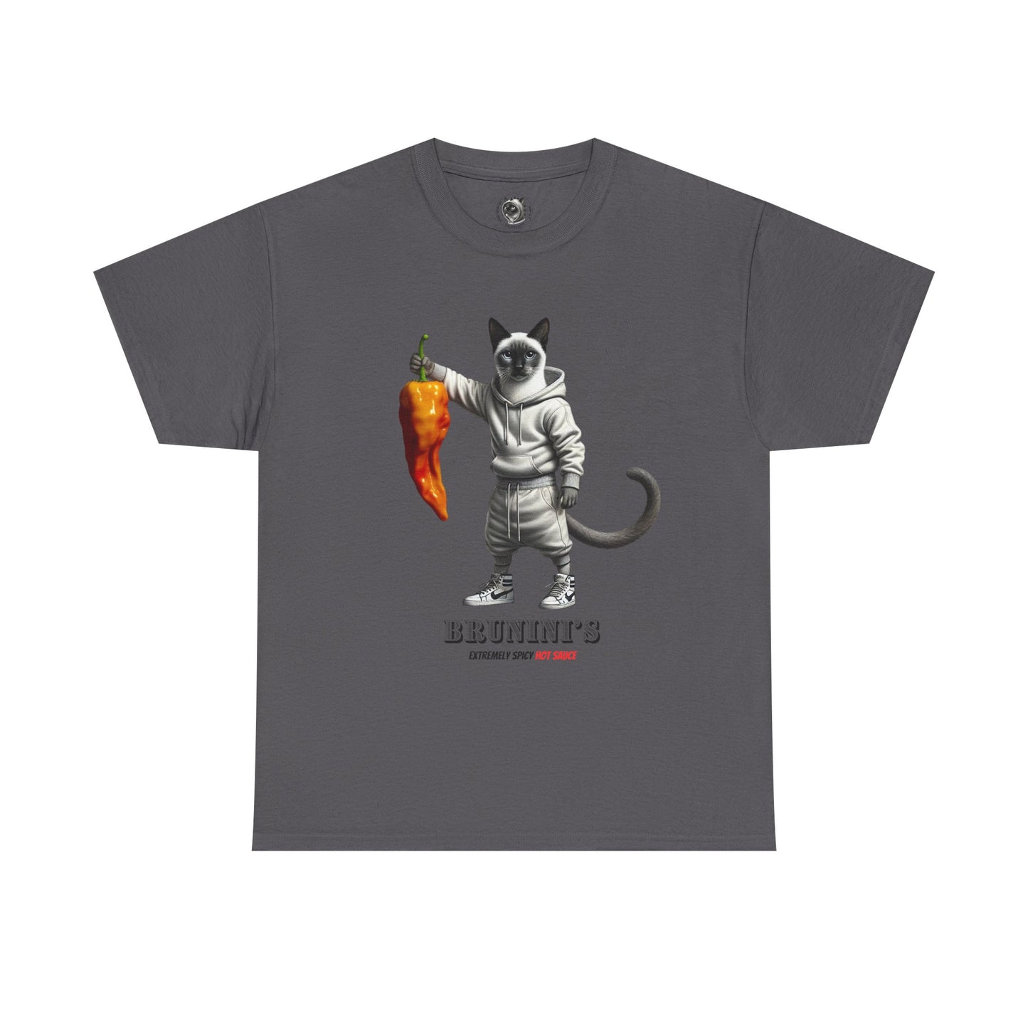 Bruno with Ghost Pepper - Unisex Heavy Cotton Tee