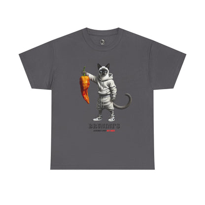 Bruno with Ghost Pepper - Unisex Heavy Cotton Tee