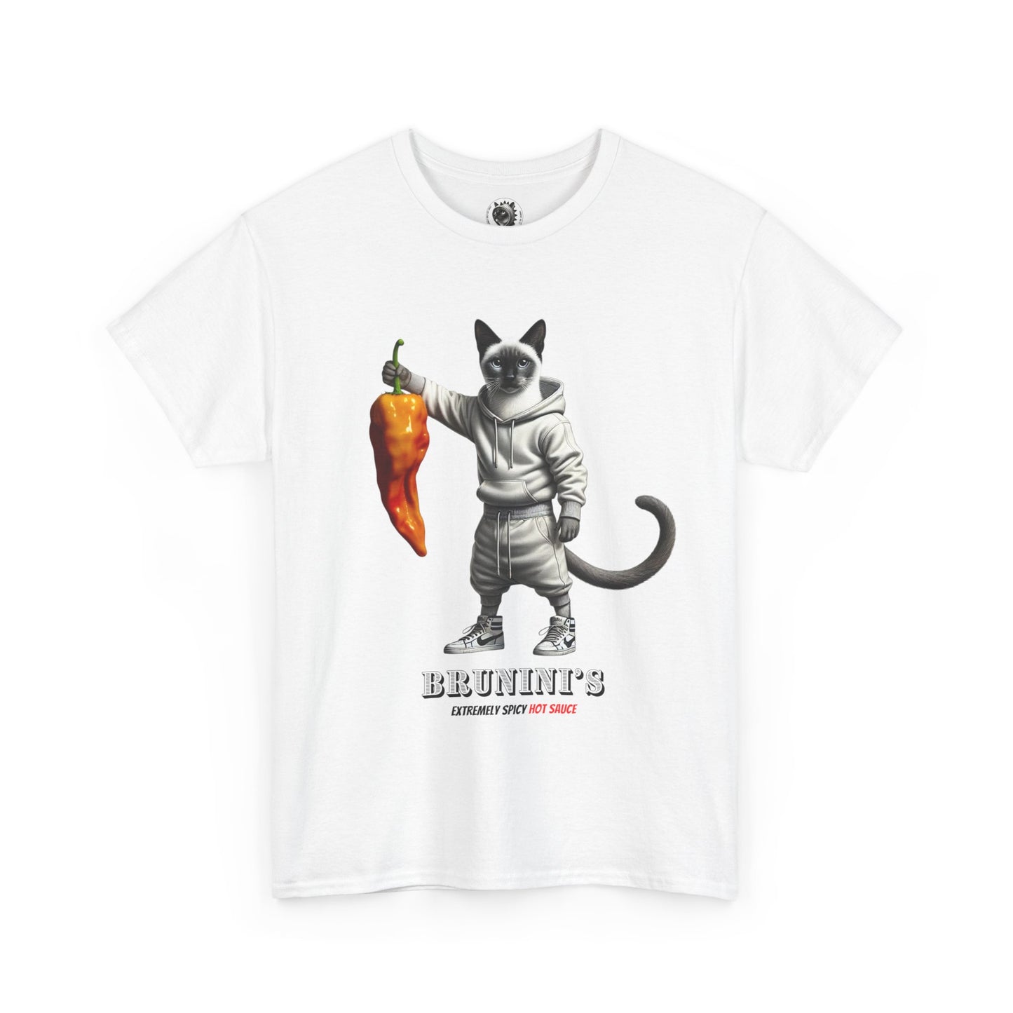 Bruno with Ghost Pepper - Unisex Heavy Cotton Tee