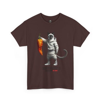 Bruno with Ghost Pepper - Unisex Heavy Cotton Tee