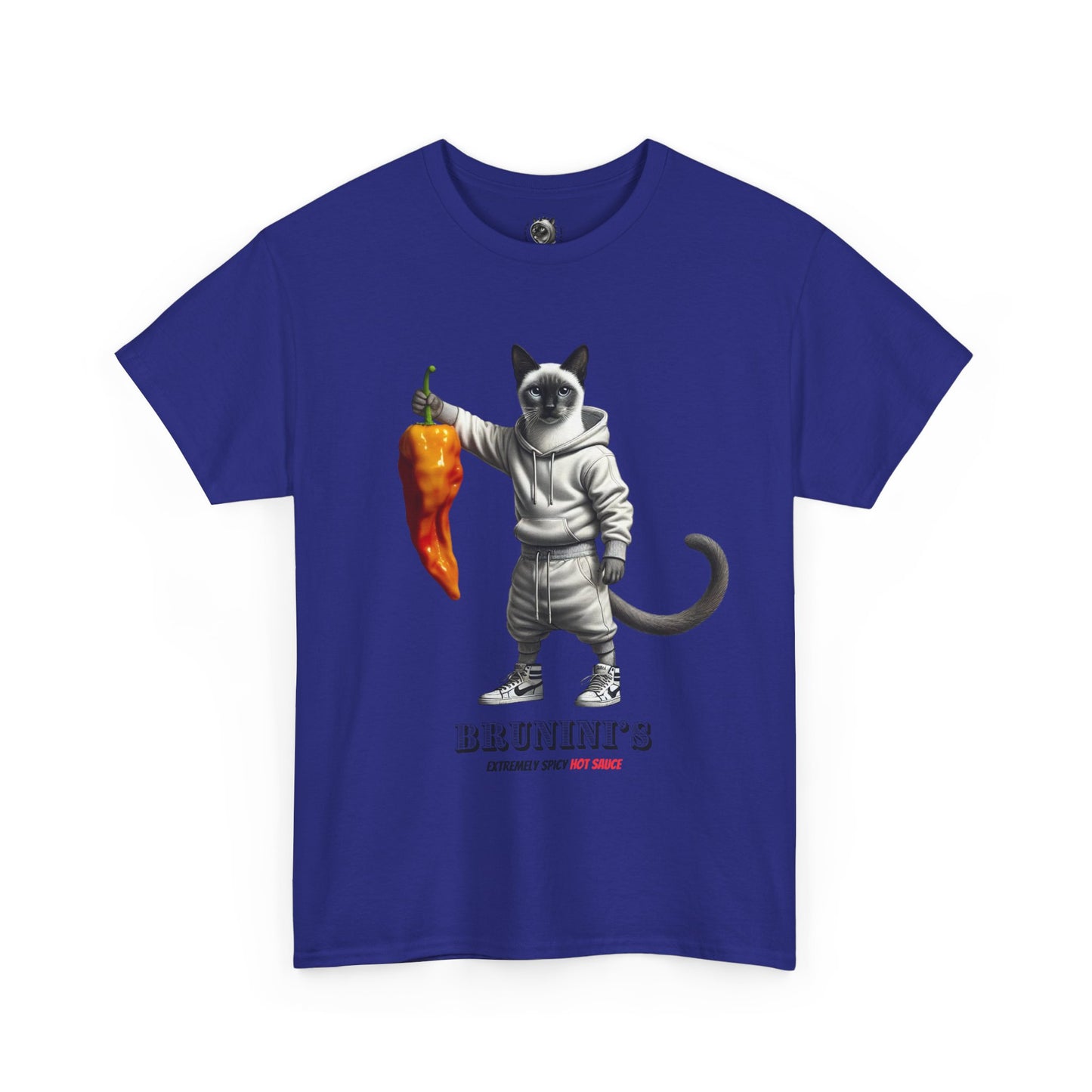 Bruno with Ghost Pepper - Unisex Heavy Cotton Tee