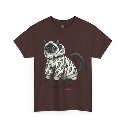 Bruno wearing hoodie with Peppers - Unisex Heavy Cotton Tee