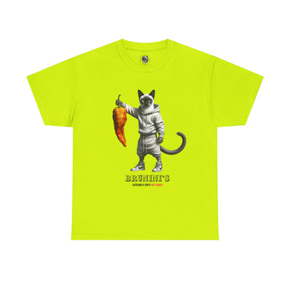 Bruno with Ghost Pepper - Unisex Heavy Cotton Tee