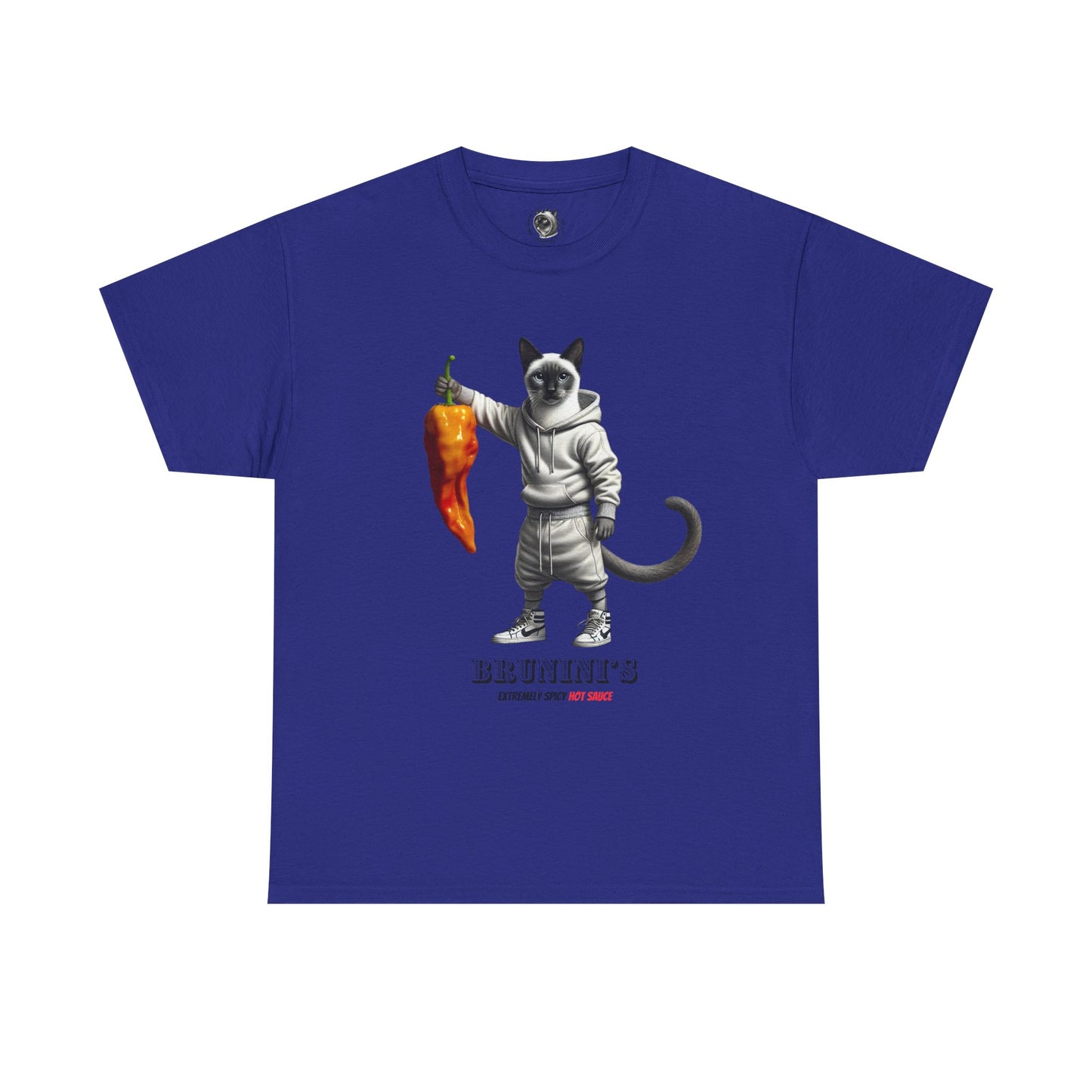 Bruno with Ghost Pepper - Unisex Heavy Cotton Tee