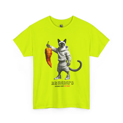 Bruno with Ghost Pepper - Unisex Heavy Cotton Tee