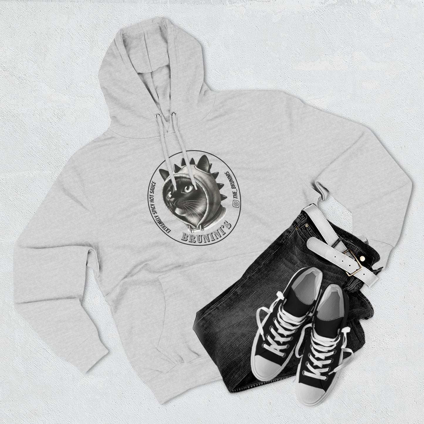 Logo Brunini's - Fleece Unisex Hoodie