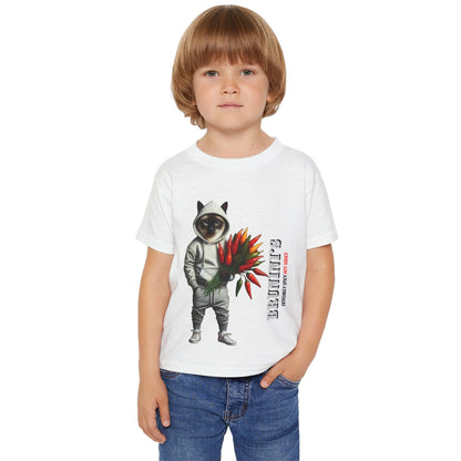 Bruno with bouquet of Peppers - Toddler T-shirt