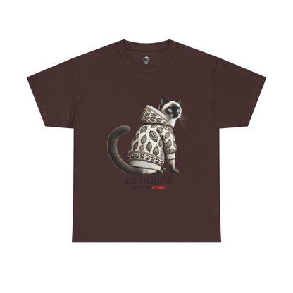 Bruno wearing hoodie with Peppers - Unisex Heavy Cotton Tee