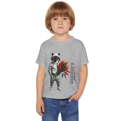 Bruno with bouquet of Peppers - Toddler T-shirt