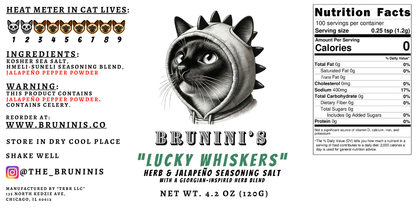 Brunini's "Lucky Whiskers" - Georgian Mountain Herb Seasoning Salt