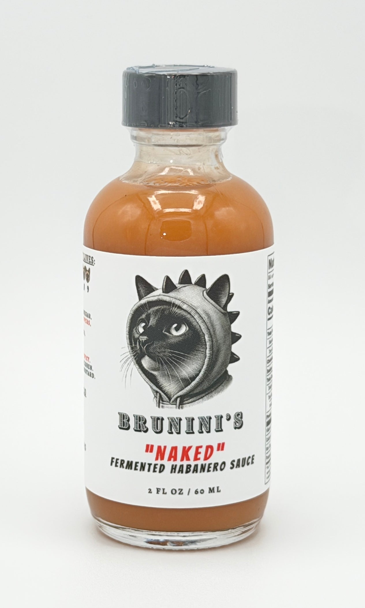 Brunini's "Naked" - Habanero Extra Spicy Hot Sauce