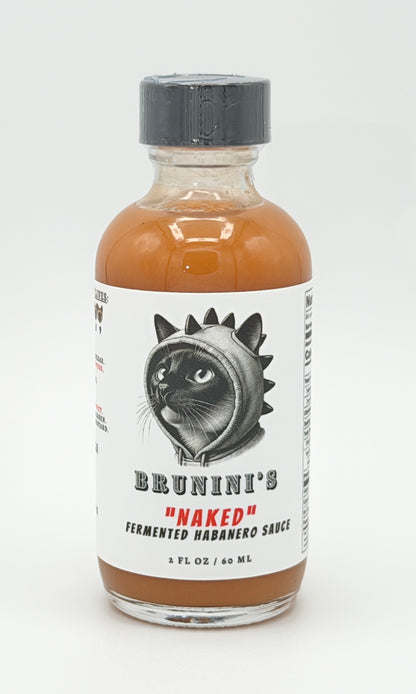 Brunini's "Naked" - Habanero Extra Spicy Hot Sauce