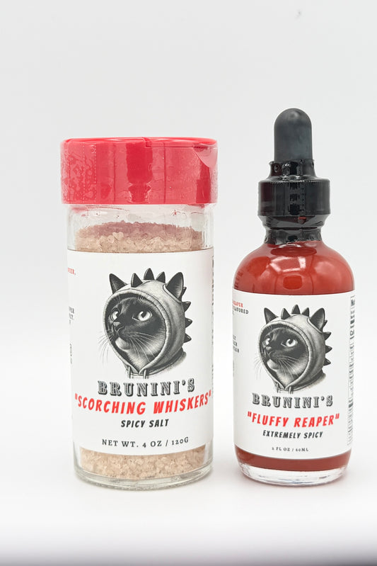 Brunini’s “Bloody Meowry” – Cocktail Bundle with Scorching Whiskers & Fluffy Reaper