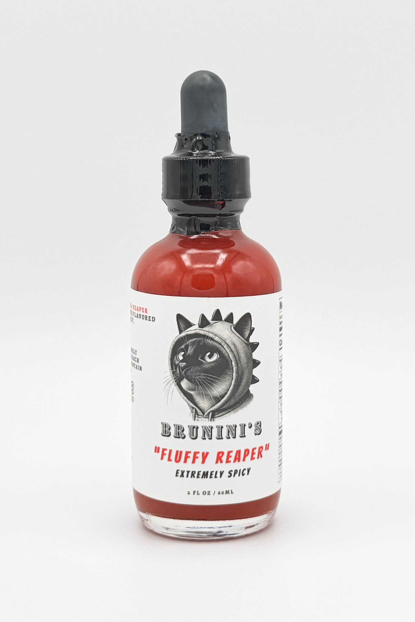 Brunini's "Fluffy Reaper" - Carolina Reaper Extremely Spicy Hot Sauce