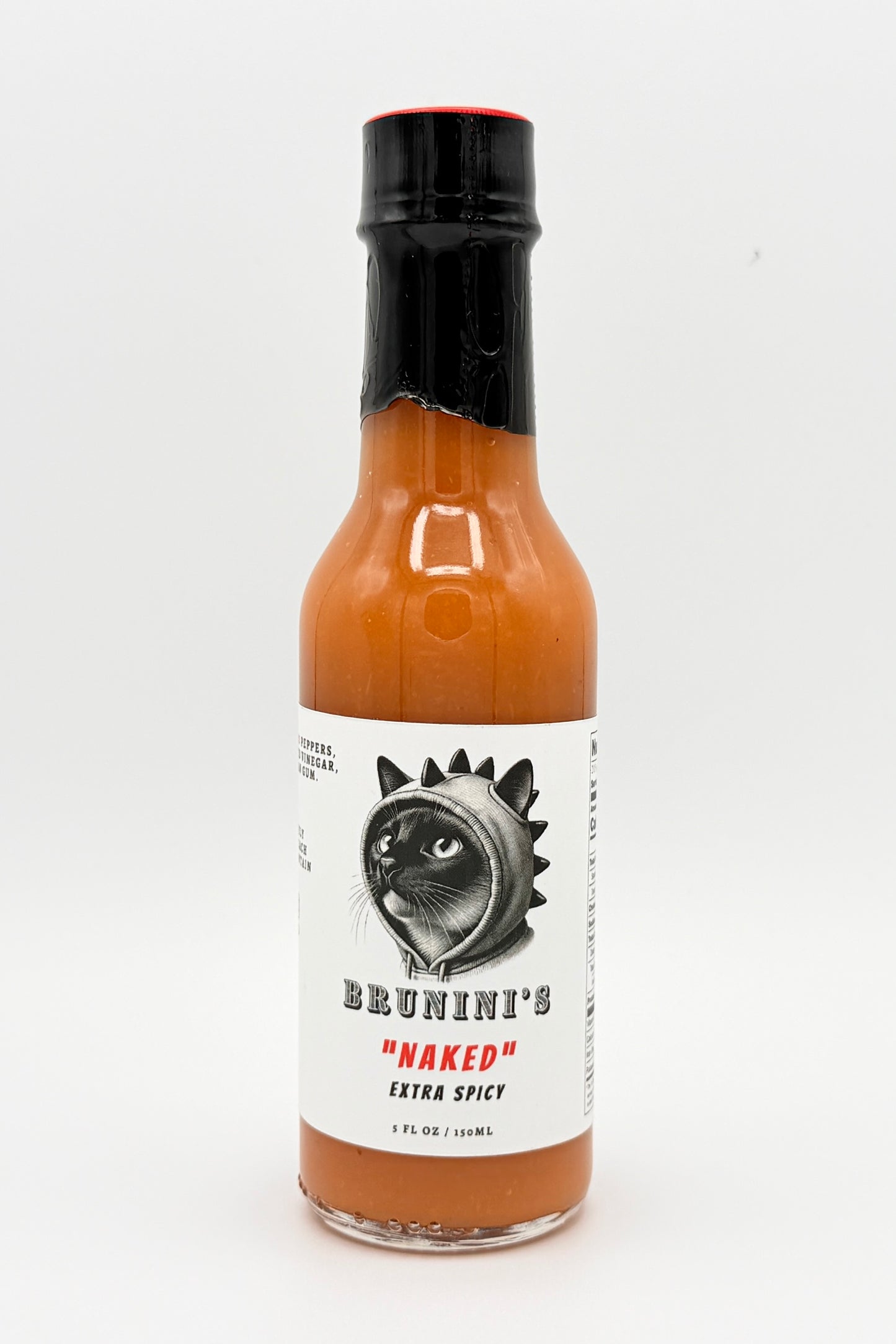 Brunini's "Naked" - Habanero Extra Spicy Hot Sauce