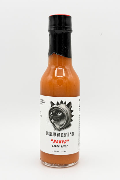Brunini's "Naked" - Habanero Extra Spicy Hot Sauce