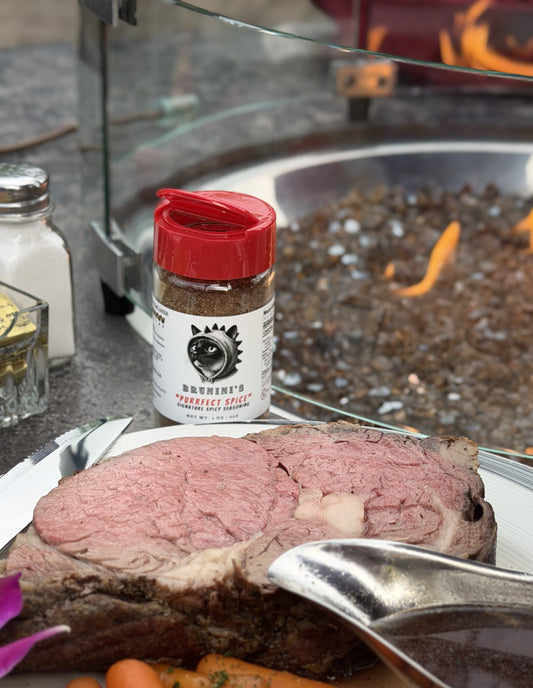 Brunini's "Purrfect Spice" - Signature Blend of Herbs and Spices with Smoked Habanero Powder
