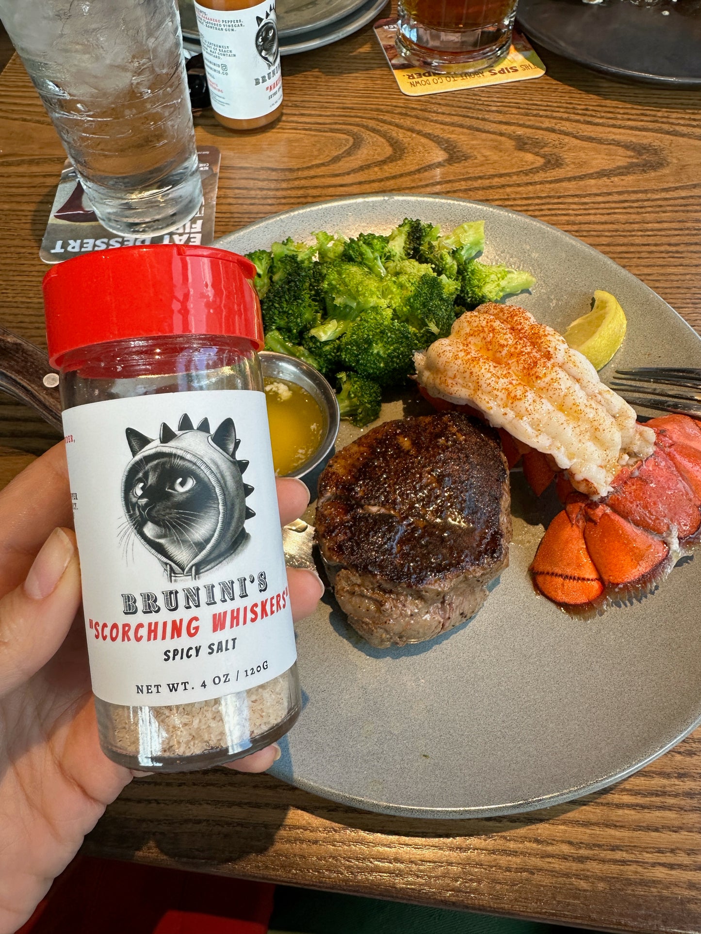 Brunini’s “Triple Hiss” – Purrfect Blend & Fluffy Reaper Minis + Scorching Whiskers Salt Sauces