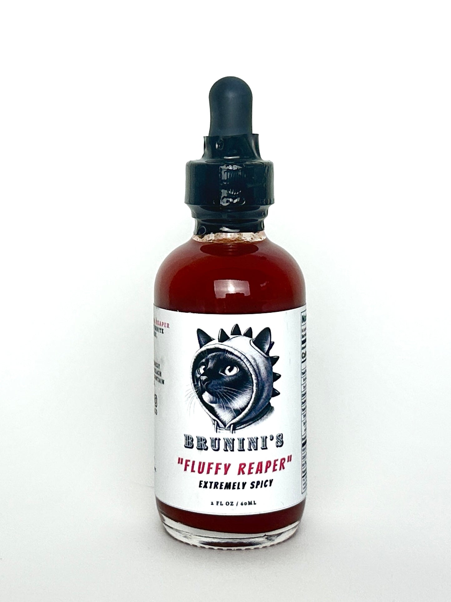 Brunini's "Fluffy Reaper" - Carolina Reaper Extremely Spicy Hot Sauce