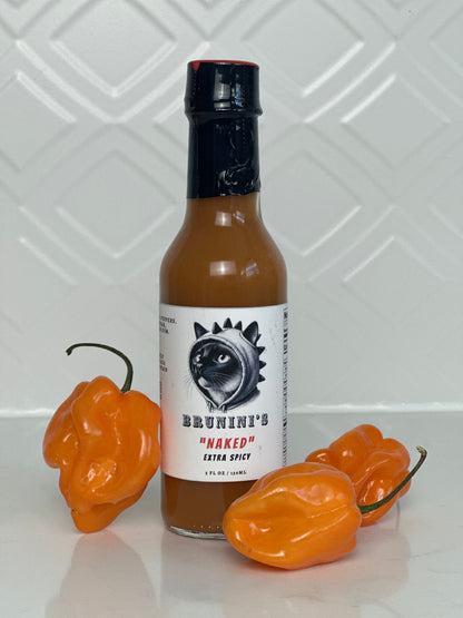Brunini's "Naked" - Habanero Extra Spicy Hot Sauce