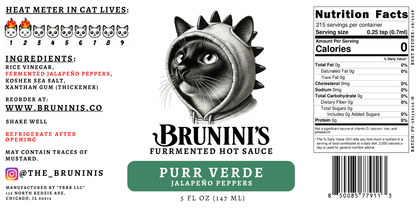 "Purr Verde" - Jalapeño Peppers