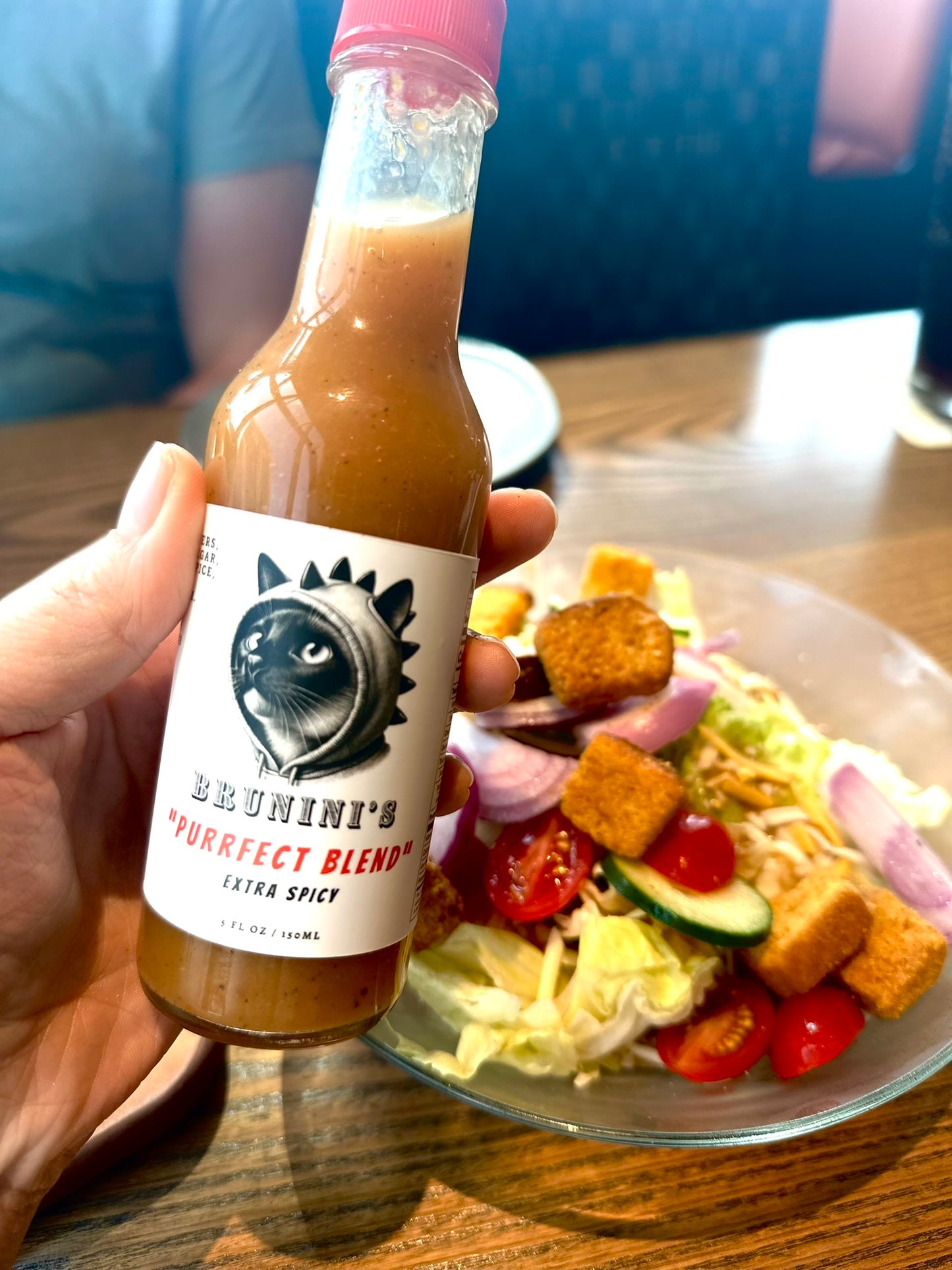 Brunini's "Purrfect Blend" - Spiced Habanero Extra Hot Sauce
