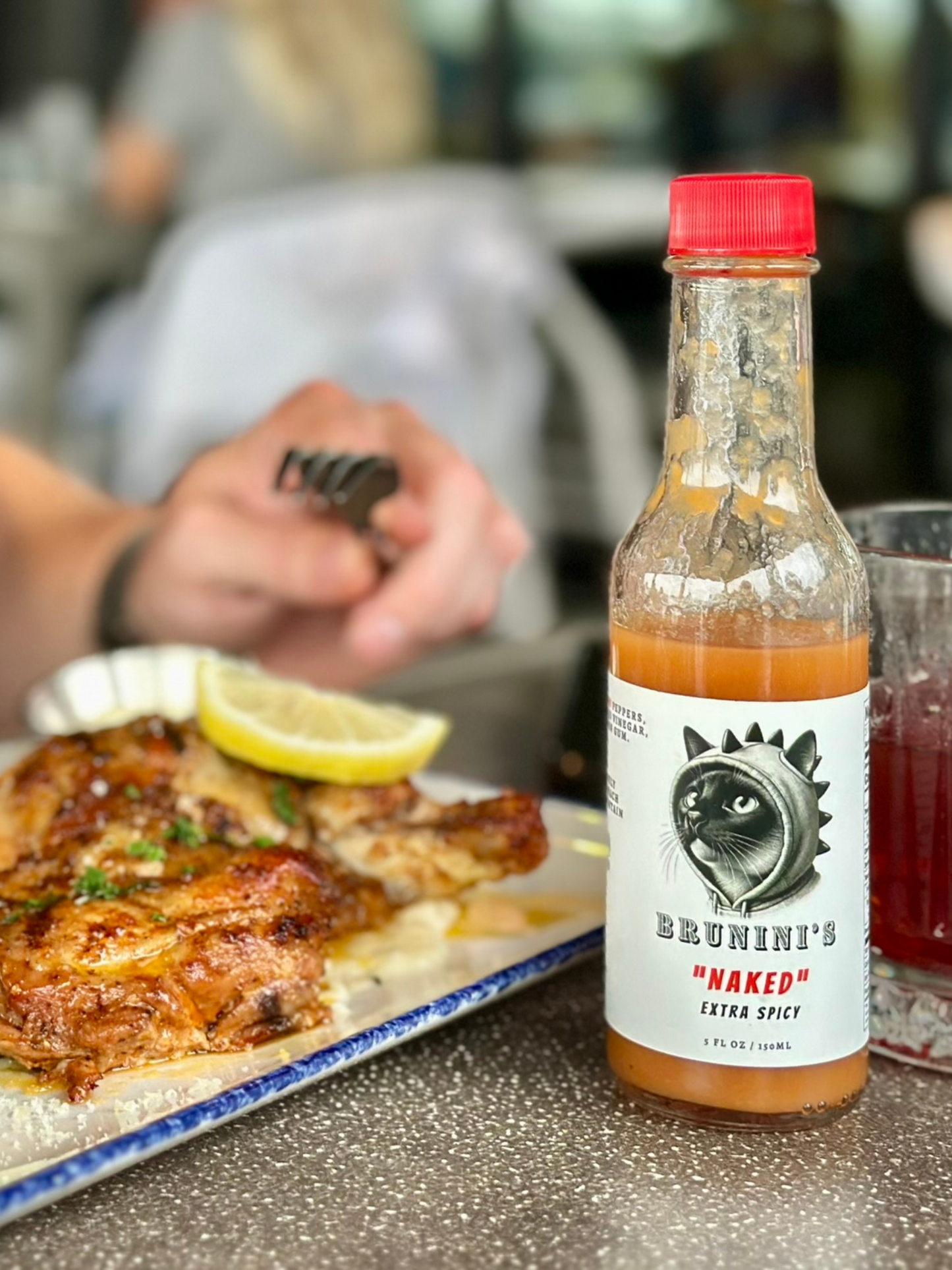 Brunini's "Naked" - Habanero Extra Spicy Hot Sauce