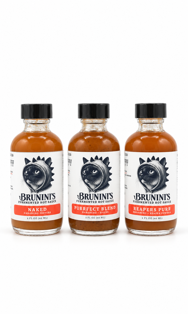 “Furrmidable Mini Trio” – The Habanero Collection Sampler (2 Oz)