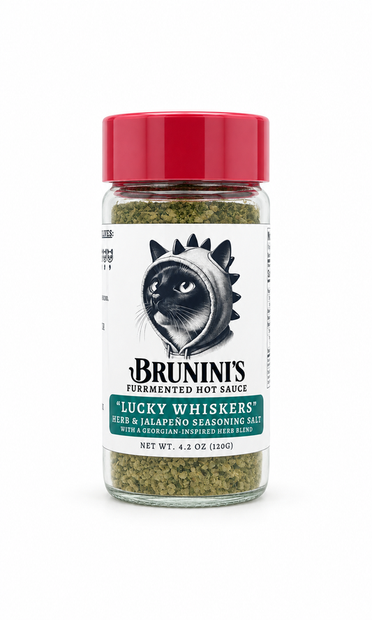 "Lucky Whiskers" - Mountain Herb Seasoning Salt
