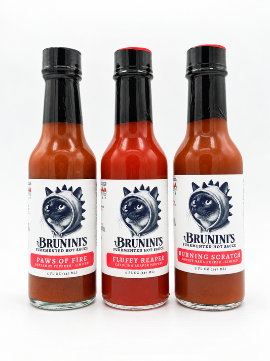"Cat-astrophic Heat Trio" - Extremely Spicy Collection